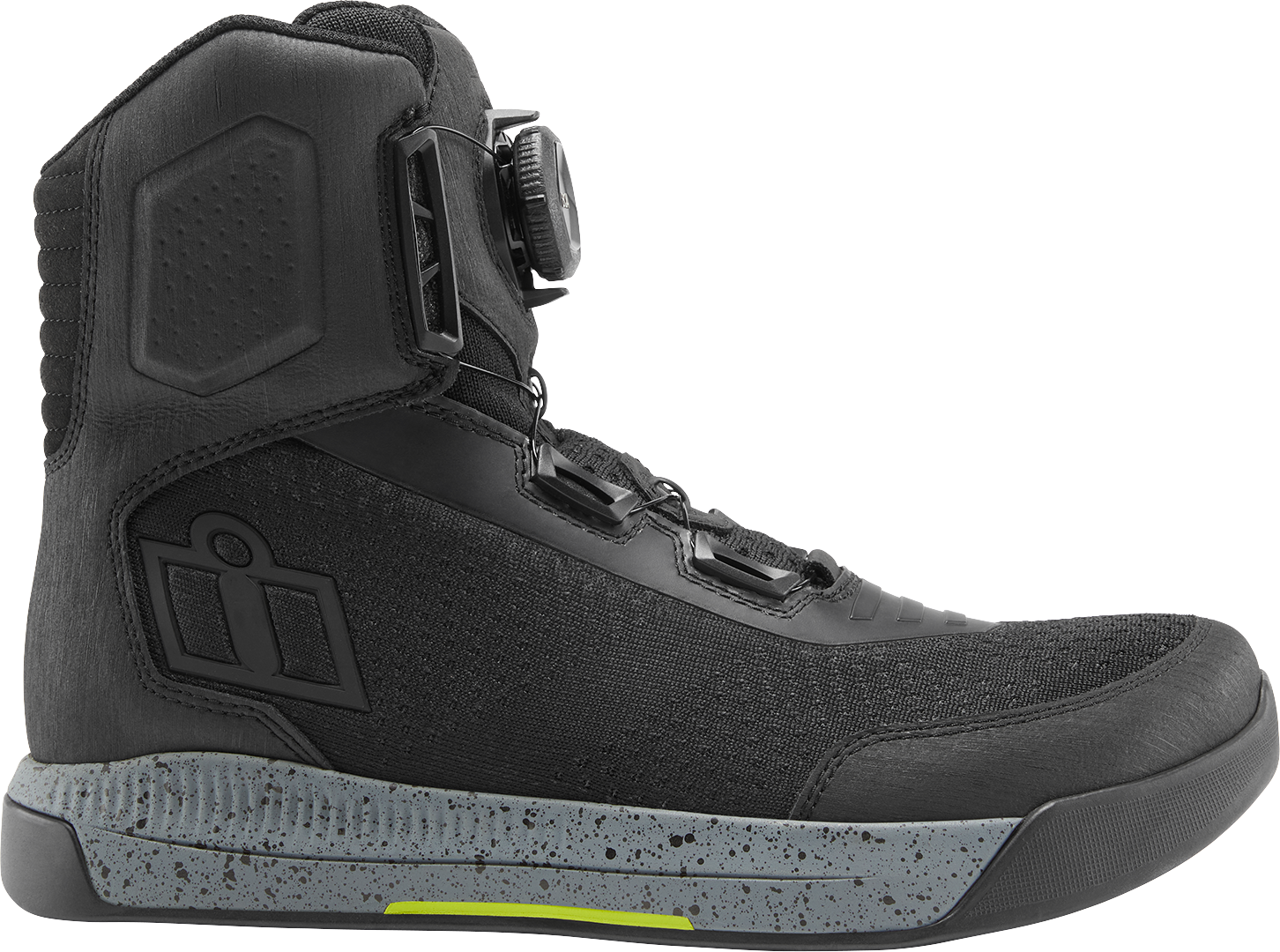 ICON Overlord™ Vented Boots - Black US 13 / EU 47, Part No. 3403-1266