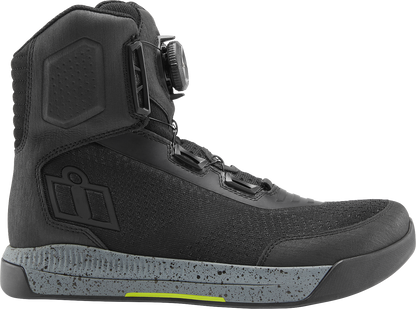 ICON Overlord™ Vented Boots - Black US 13 / EU 47, Part No. 3403-1266