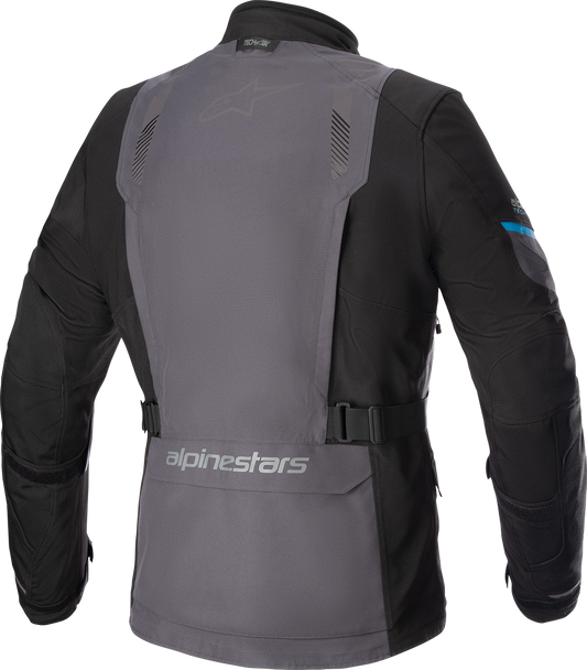 Alpinestars Monteira Drystar® XF Jacket Small - Gray/Black/Blue with Detachable Thermal Liner and Enhanced Durability