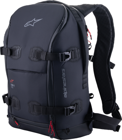 Alpinestars AMP-7 Technical Backpack - Black (Part Number 6108023-1100-OS)