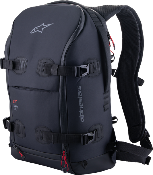 Alpinestars AMP-7 Technical Backpack - Black (Part Number 6108023-1100-OS)