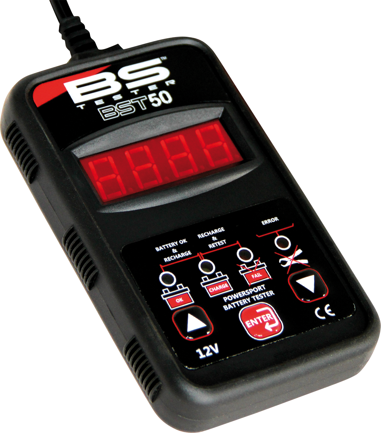 BS Battery 700517 Battery Tester with LED Level Indicator and SAE Port