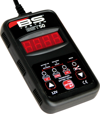 BS Battery 700517 Battery Tester with LED Level Indicator and SAE Port