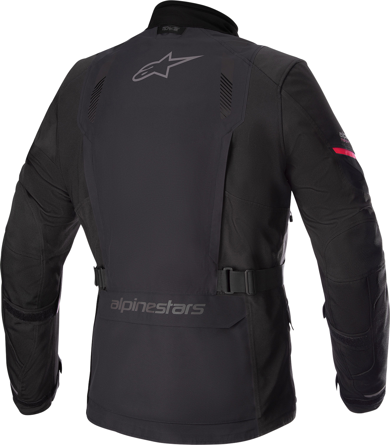 Alpinestars Monteira Drystar® XF Jacket - Black/Red Small, Durable 2L Hard Shell with Detachable Thermal Liner