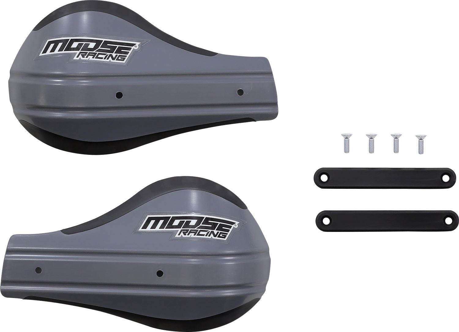 Moose Offroad Contour 2 Deflector Handguards Gray (Part 51-227)