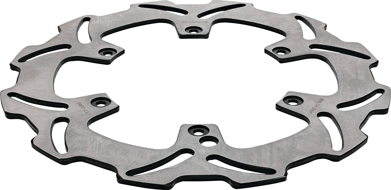 ALL BALLS Brake Rotor 18-0060 – Durable Stainless Steel with Slotted Wave Design for Optimal Cooling