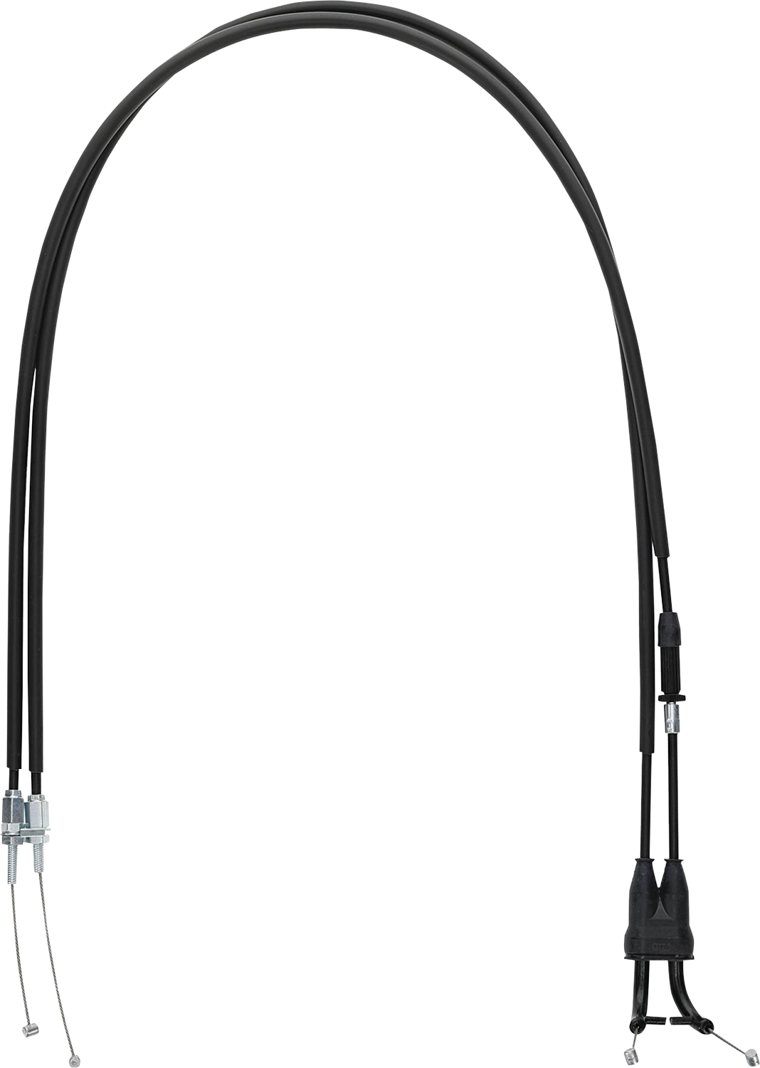 MOOSE Offroad Black Vinyl Throttle Cable 45-1273 for Honda - Stock Length