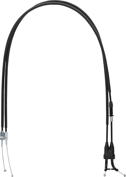 MOOSE Offroad Black Vinyl Throttle Cable 45-1273 for Honda - Stock Length