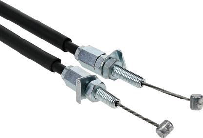 MOOSE Offroad Black Vinyl Throttle Cable 45-1273 for Honda - Stock Length