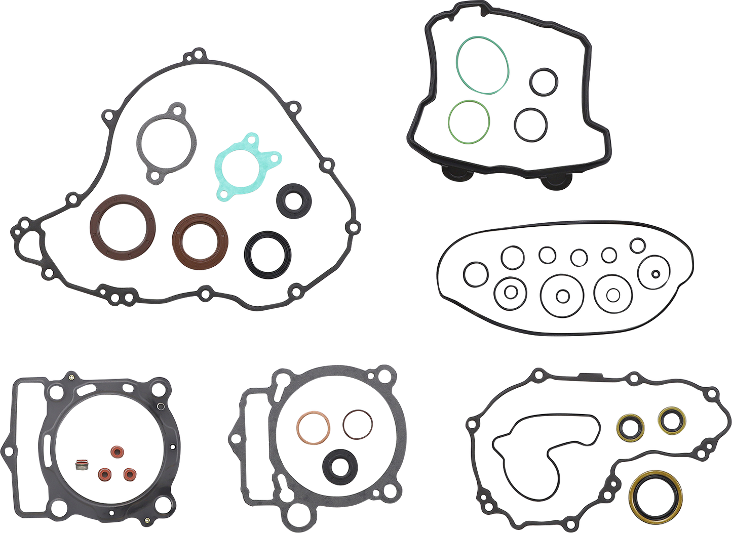MOOSE OFFROAD Complete Gasket Set with Oil Seals for Gas Gas, Husqvarna, KTM - Part 8110044MSE
