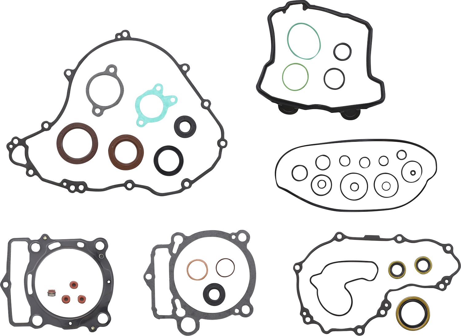 MOOSE OFFROAD Complete Gasket Set with Oil Seals for Gas Gas, Husqvarna, KTM - Part 8110044MSE