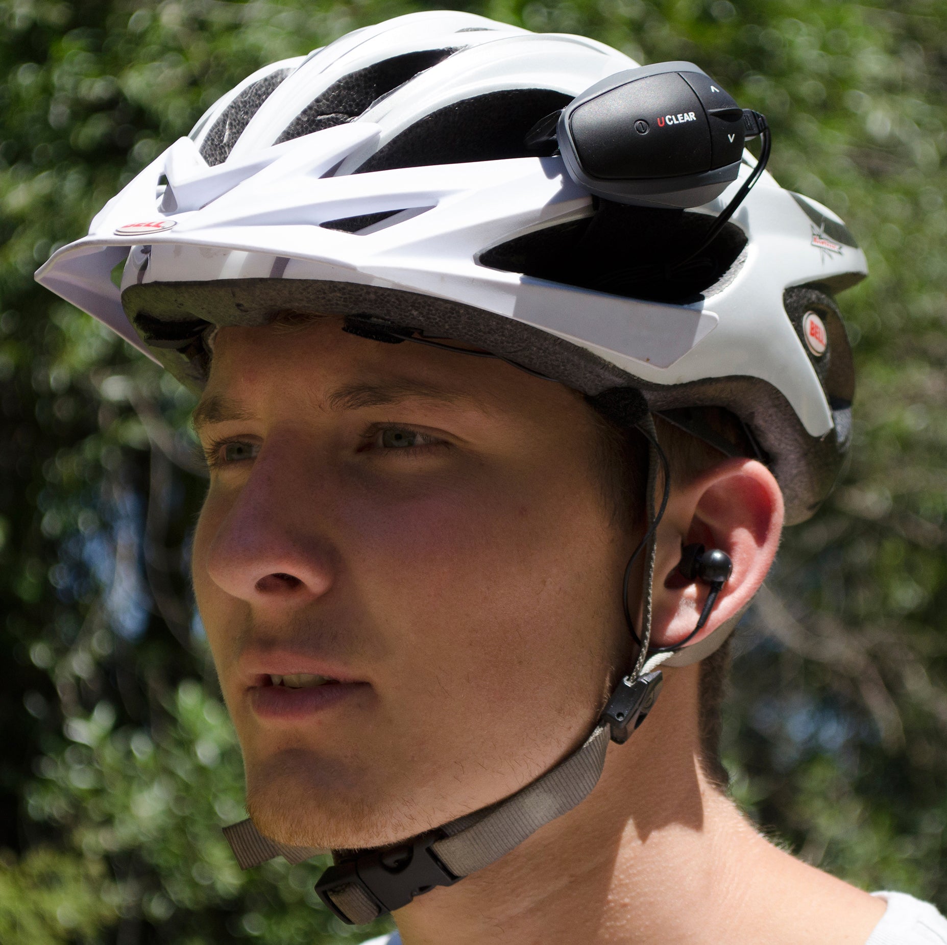 UCLEAR Half Helmet Earbuds for HBC and AMP Series - High-Fidelity Audio with Dual Microphones