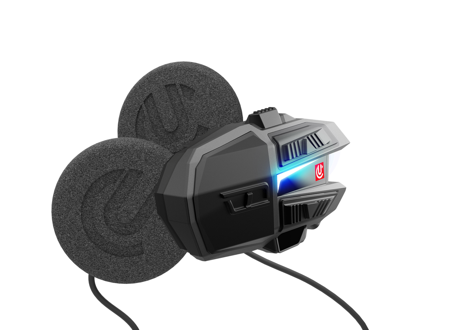 UCLEAR Motion HDX-V Dual Kit Helmet Audio System with Crash Detection and Long Battery Life