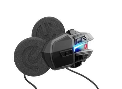 UCLEAR Motion HDX-V Dual Kit Helmet Audio System with Crash Detection and Long Battery Life