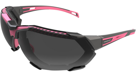 FORCEFLEX FF4 Sunglasses - Foam - Gray/Pink - Smoke Lens