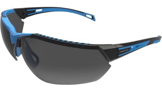 FORCEFLEX FF4 Sunglasses - Black/Blue - Smoke Lens