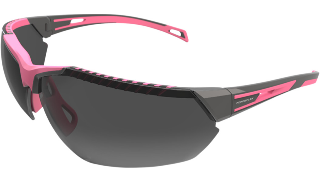 FORCEFLEX FF4 Sunglasses - Gray/Pink - Smoke Lens