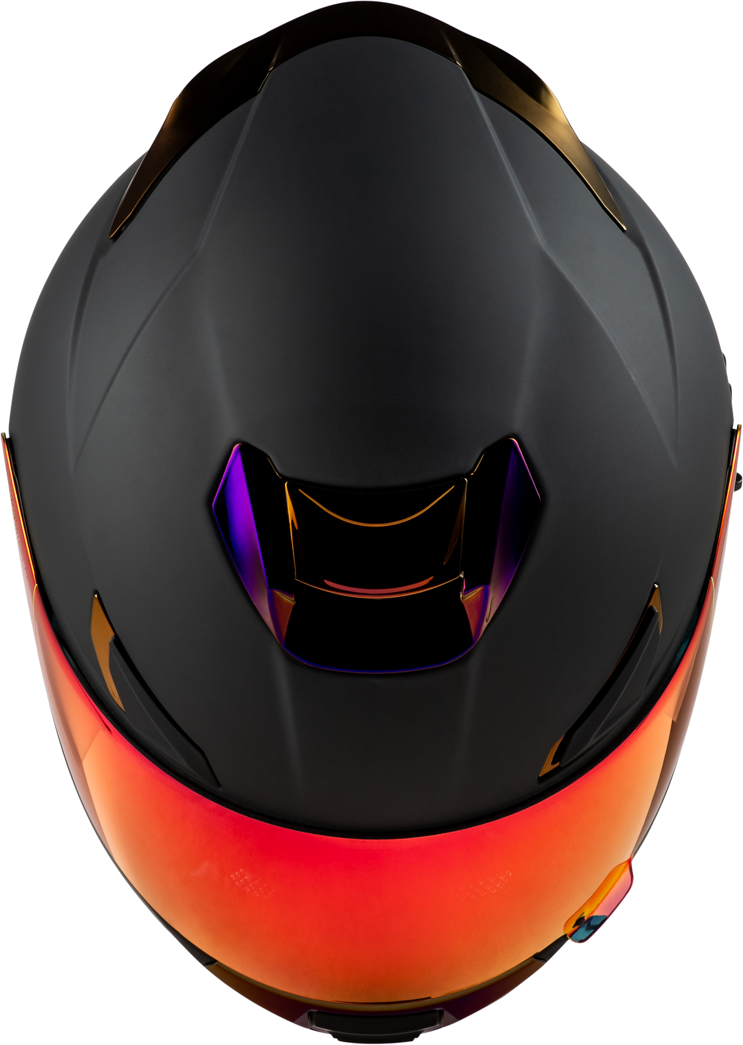 Sentinel Recon Helmet Matte Black/Purple Chrome Xs