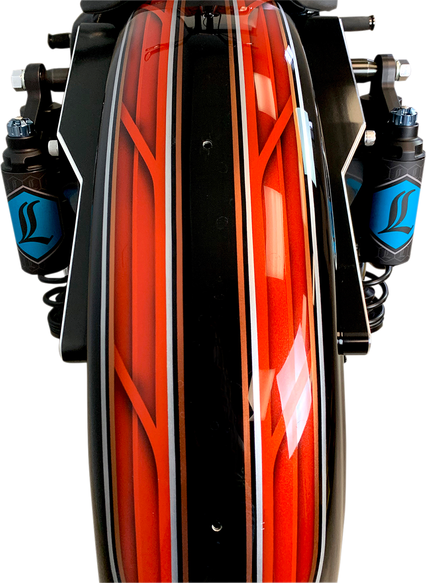 Legend Suspension Revo ARC Piggyback Shocks for FXR 1984-2000, 13 Inch, Black - Part Number 1310-1898