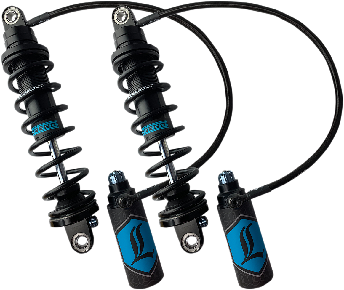 Legend Suspension Revo ARC Remote Reservoir Shocks - 13 Inch - Black by Legend Suspension Part 1310-1878
