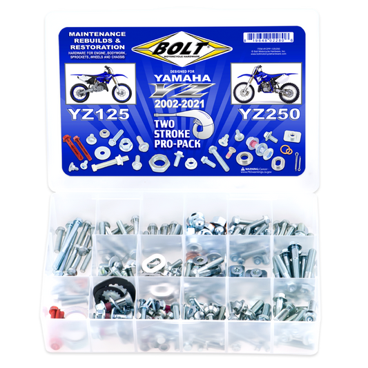 BOLT Propack YZ125/250 '02-'21 Engine and Frame Restoration Kit