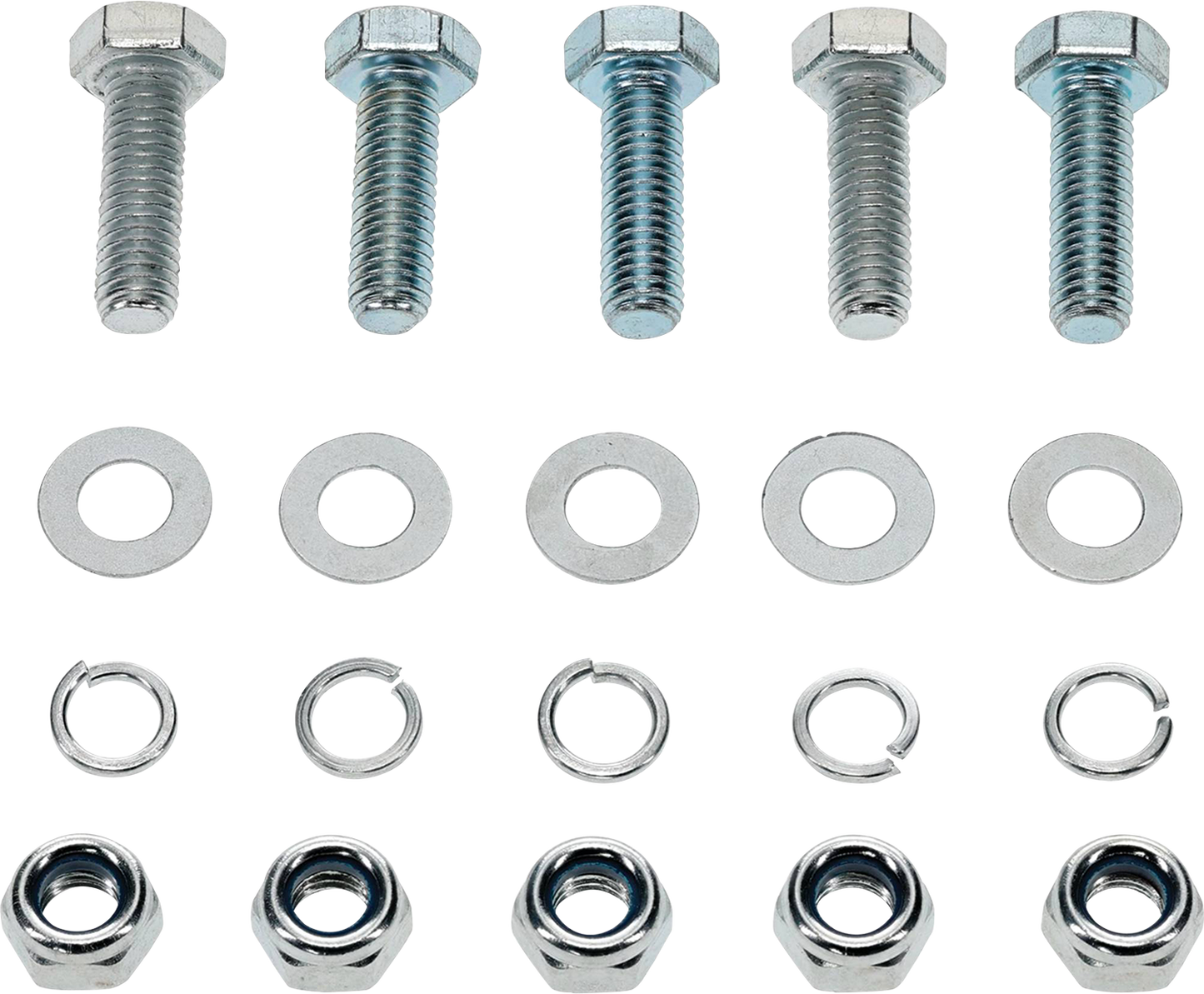 ALL BALLS Winch Hardware Kit for 2-Bolt Winches - Part Number 470-01002
