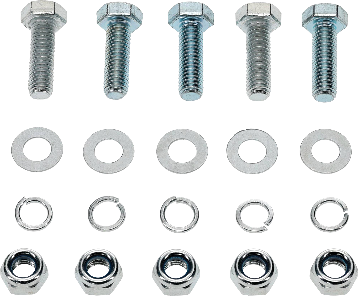 ALL BALLS Winch Hardware Kit for 2-Bolt Winches - Part Number 470-01002