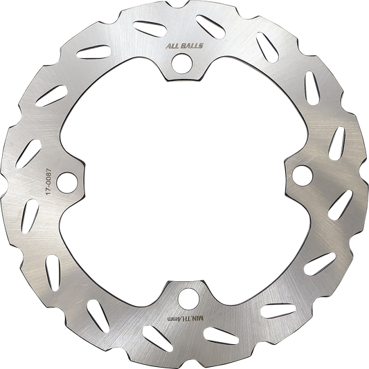 ALL BALLS Can-Am Brake Rotor 18-0087 - Optimized Cooling and Corrosion Resistance