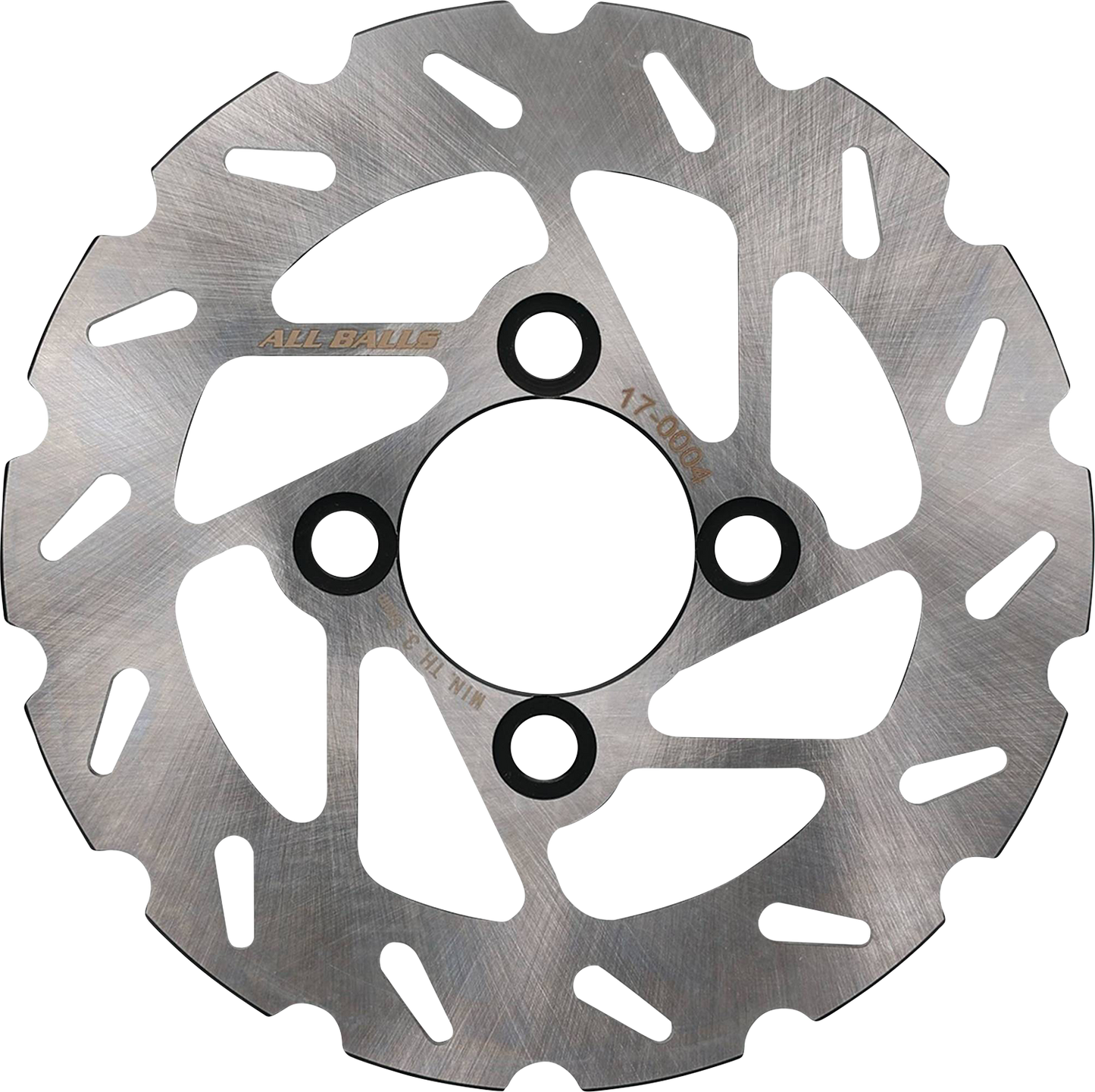 ALL BALLS Yamaha 18-0004 Brake Rotor with Enhanced Cooling and Corrosion Resistance