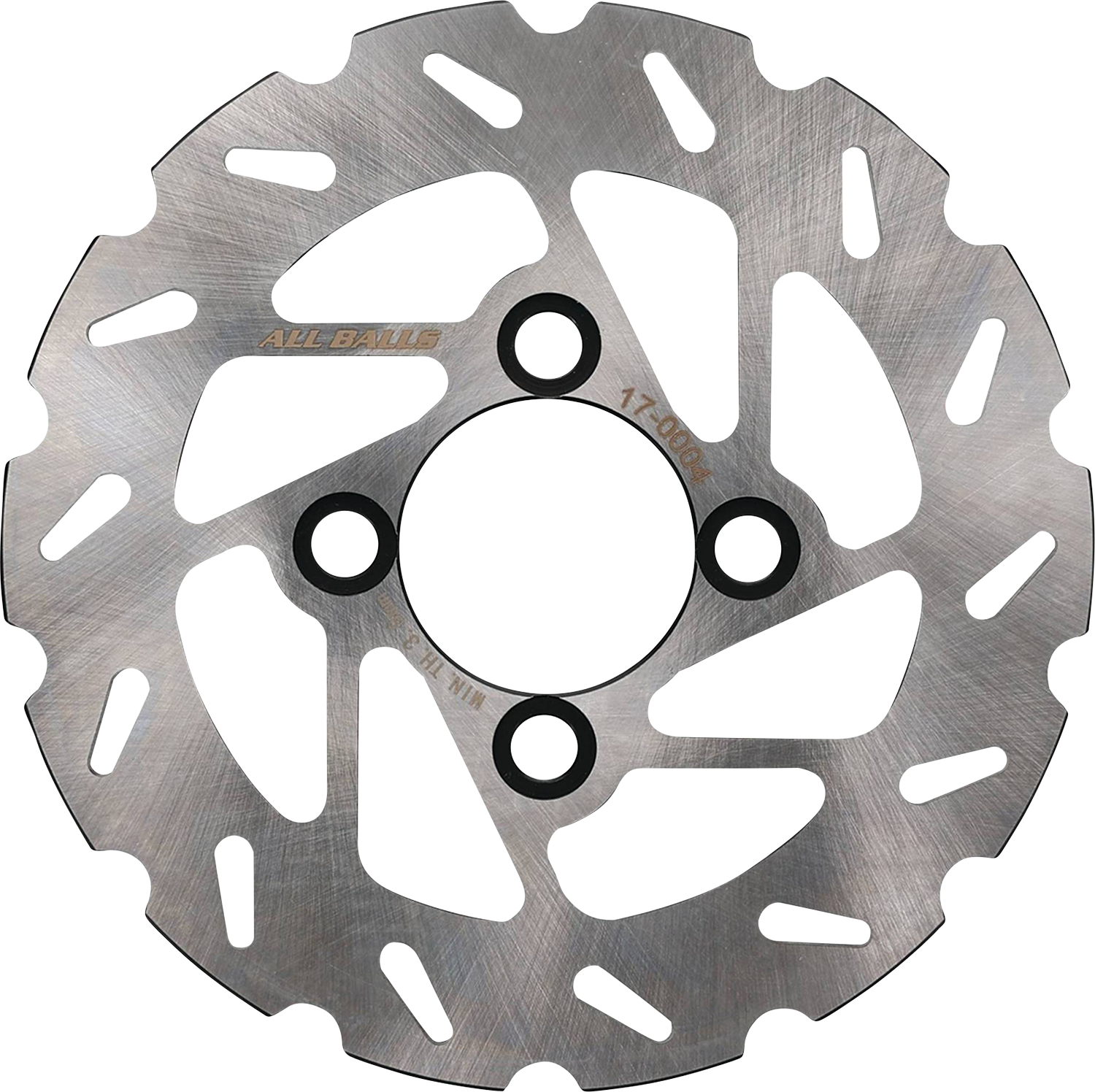 ALL BALLS Yamaha 18-0004 Brake Rotor with Enhanced Cooling and Corrosion Resistance