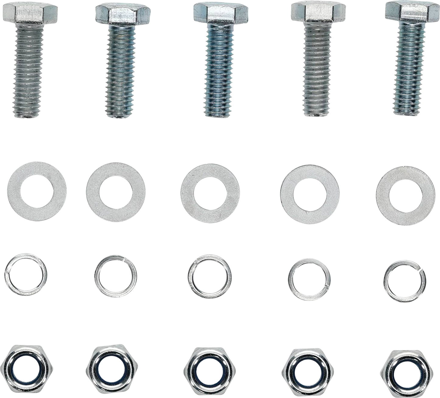 ALL BALLS Winch Hardware Kit for 2-Bolt Winches - Part Number 470-01002