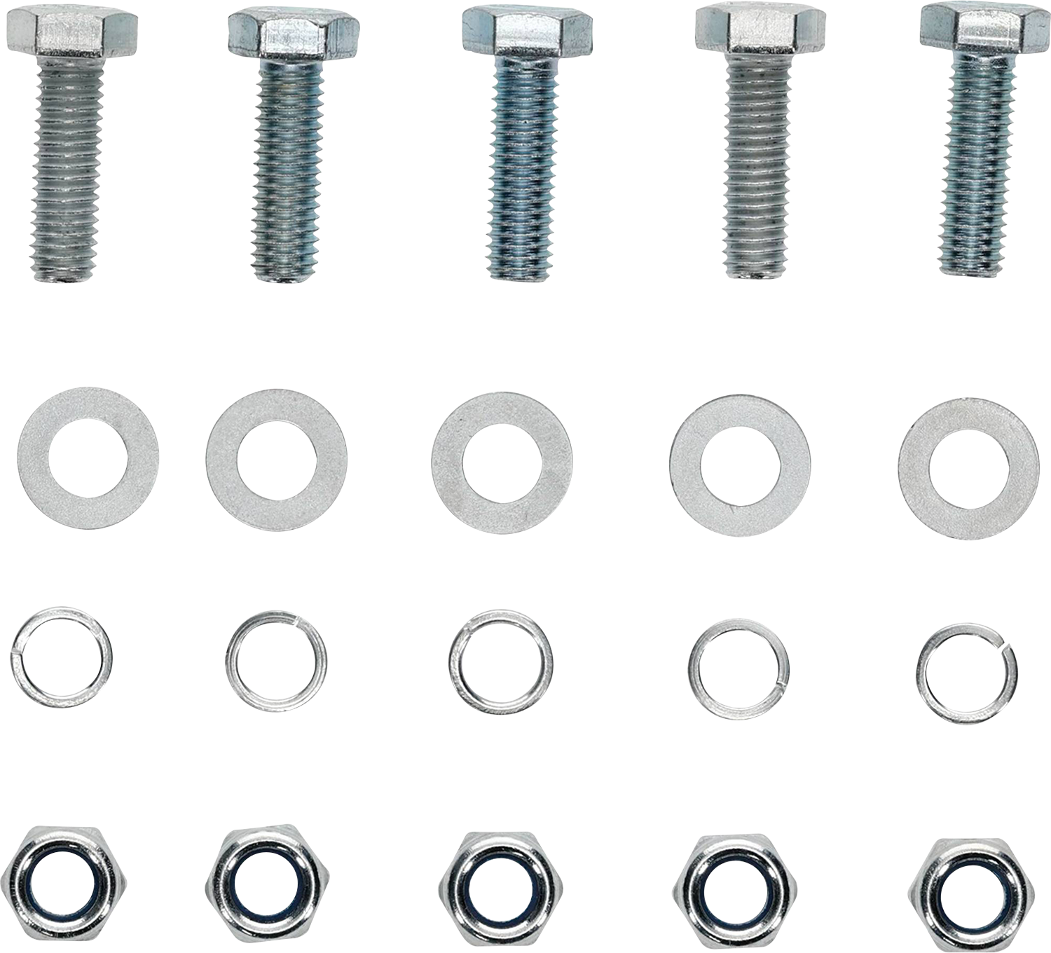 ALL BALLS Winch Hardware Kit for 2-Bolt Winches - Part Number 470-01002