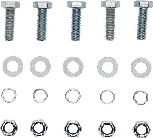 ALL BALLS Winch Hardware Kit for 2-Bolt Winches - Part Number 470-01002