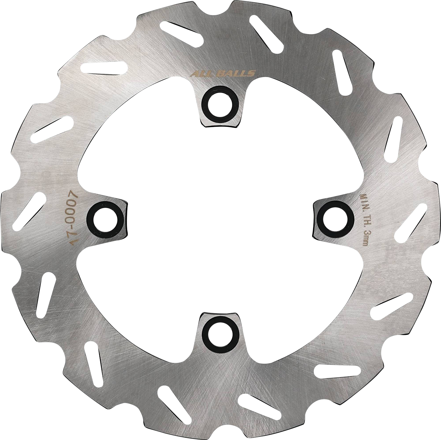 ALL BALLS Kawasaki/Suzuki 18-0007 Brake Rotor – High-Performance Cooling and Corrosion Resistance