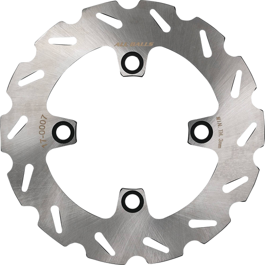 ALL BALLS Kawasaki/Suzuki 18-0007 Brake Rotor – High-Performance Cooling and Corrosion Resistance