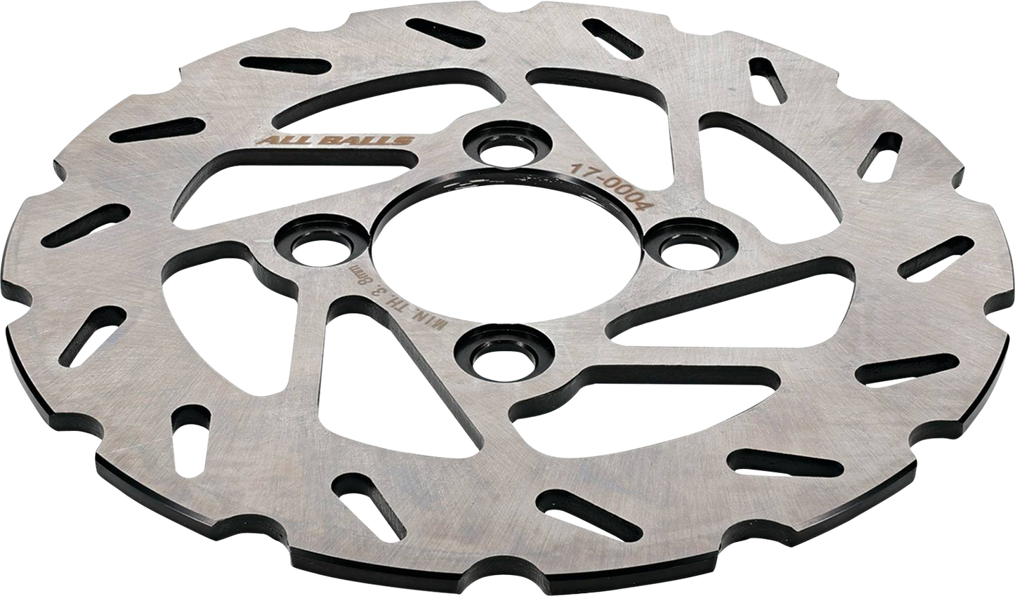 ALL BALLS Yamaha 18-0004 Brake Rotor with Enhanced Cooling and Corrosion Resistance