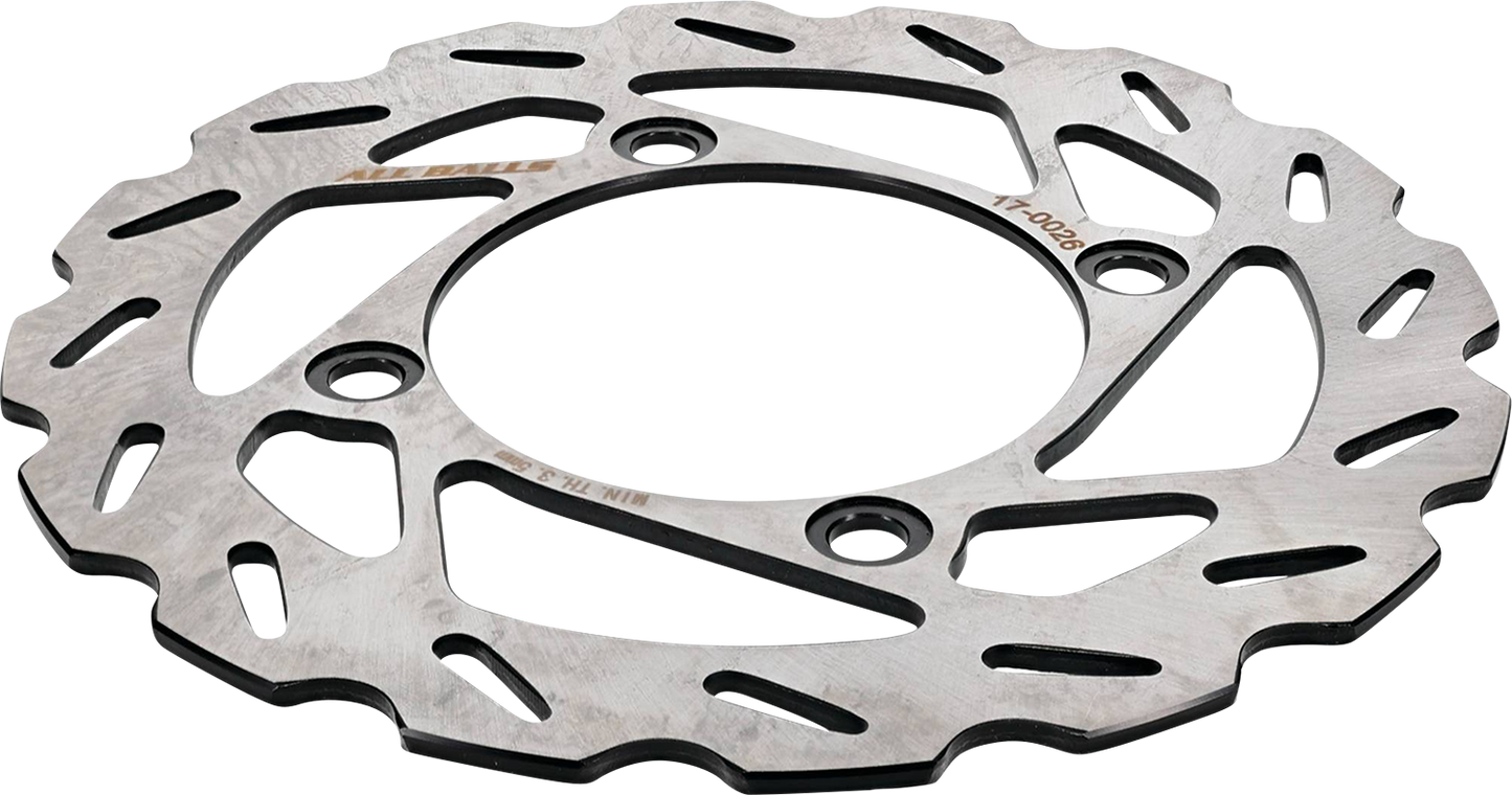 ALL BALLS Yamaha 18-0026 Brake Rotor - High-Performance Cooling and Corrosion Resistance