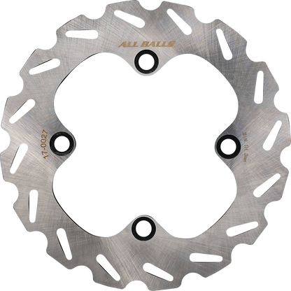 ALL BALLS Yamaha 18-0027 Brake Rotor for Optimal Cooling and Corrosion Resistance