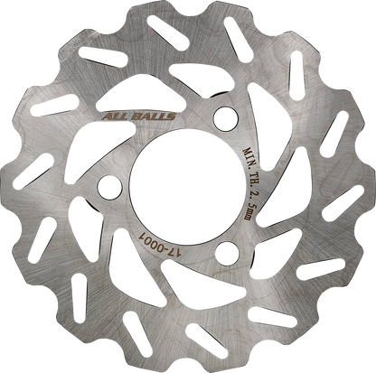 ALL BALLS Honda 18-0001 Brake Rotor with Enhanced Cooling and Corrosion Resistance