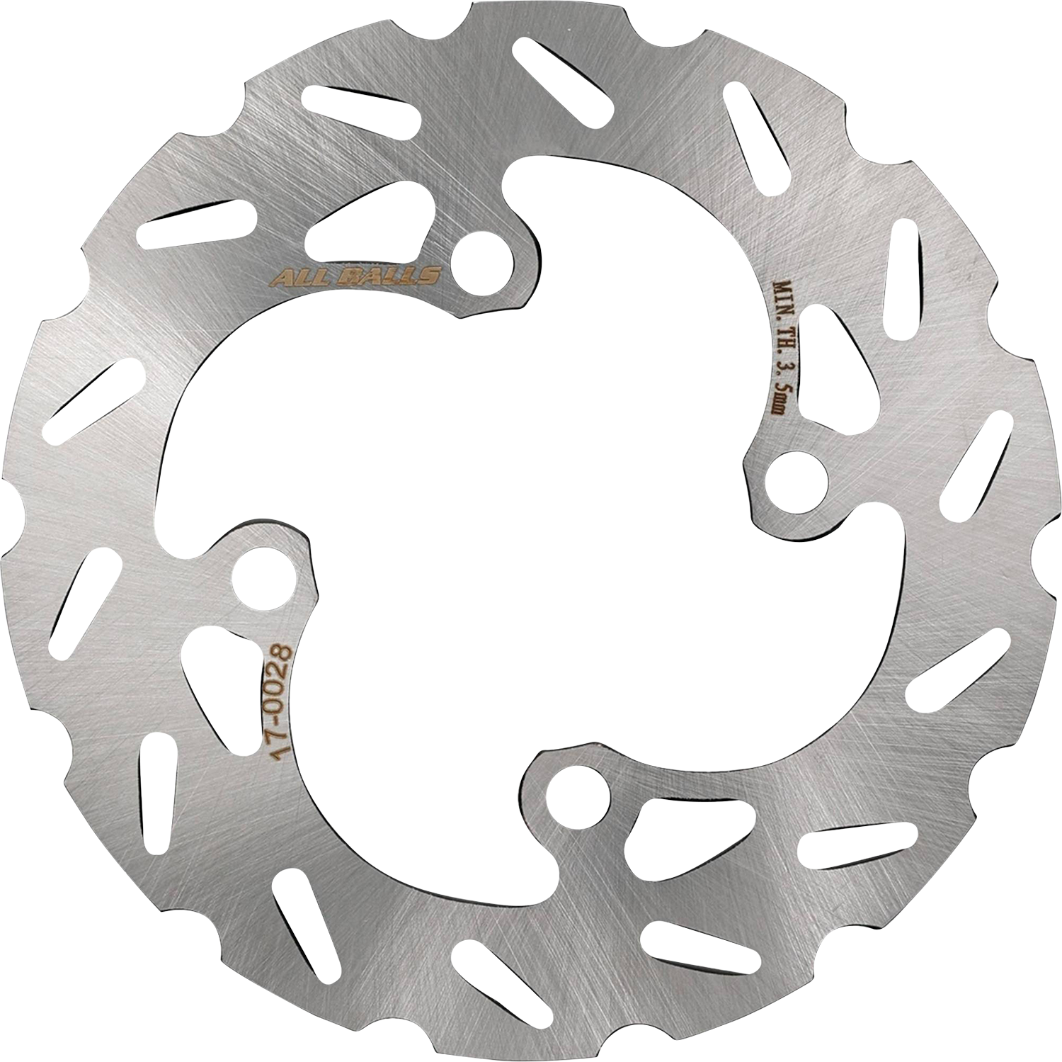 ALL BALLS Honda Brake Rotor 18-0028 – High-Performance Cooling and Corrosion Resistance