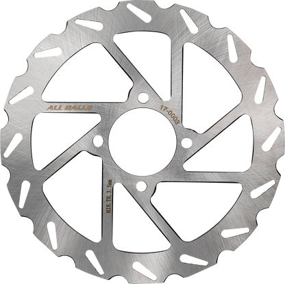 ALL BALLS Yamaha 18-0003 Brake Rotor with Enhanced Cooling and Corrosion Resistance
