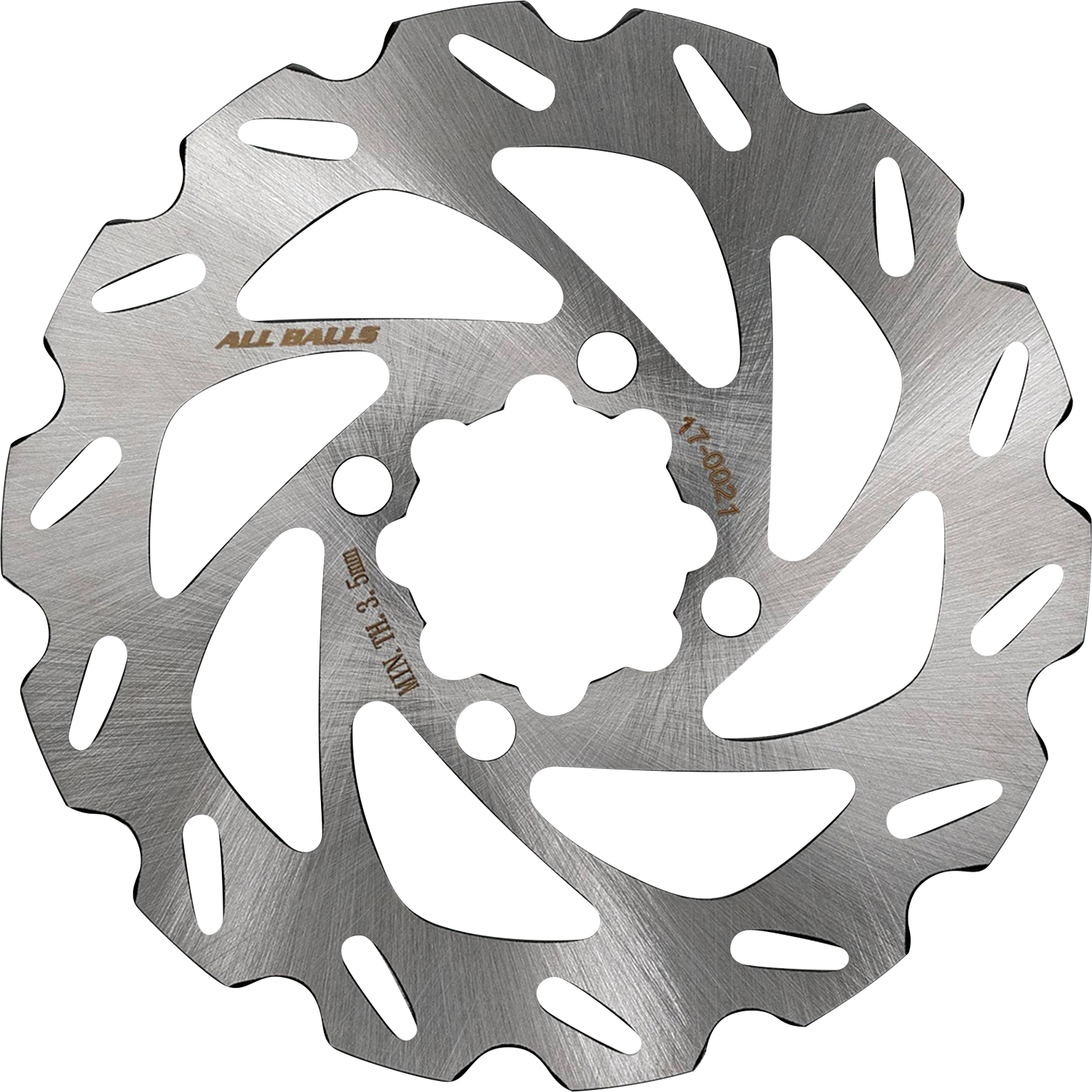 ALL BALLS Yamaha 18-0021 Brake Rotor - High-Performance Cooling and Corrosion Resistance