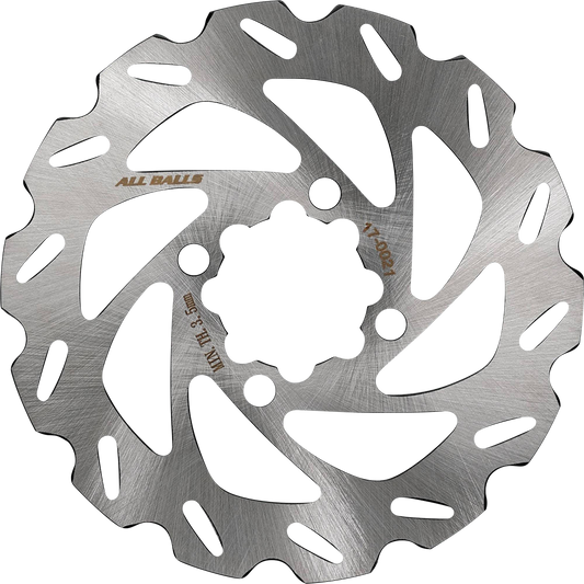 ALL BALLS Yamaha 18-0021 Brake Rotor - High-Performance Cooling and Corrosion Resistance
