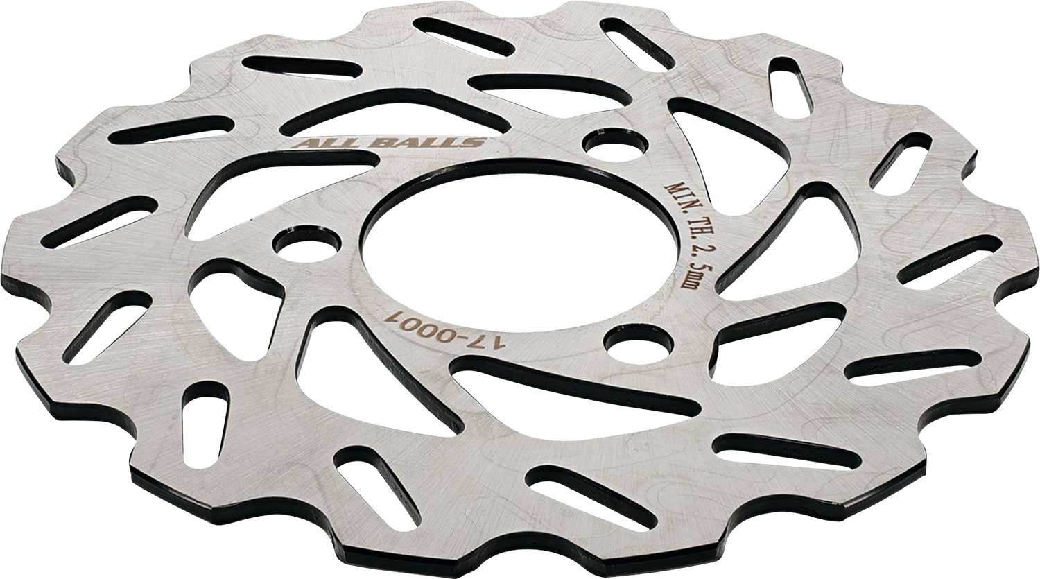 ALL BALLS Honda 18-0001 Brake Rotor with Enhanced Cooling and Corrosion Resistance