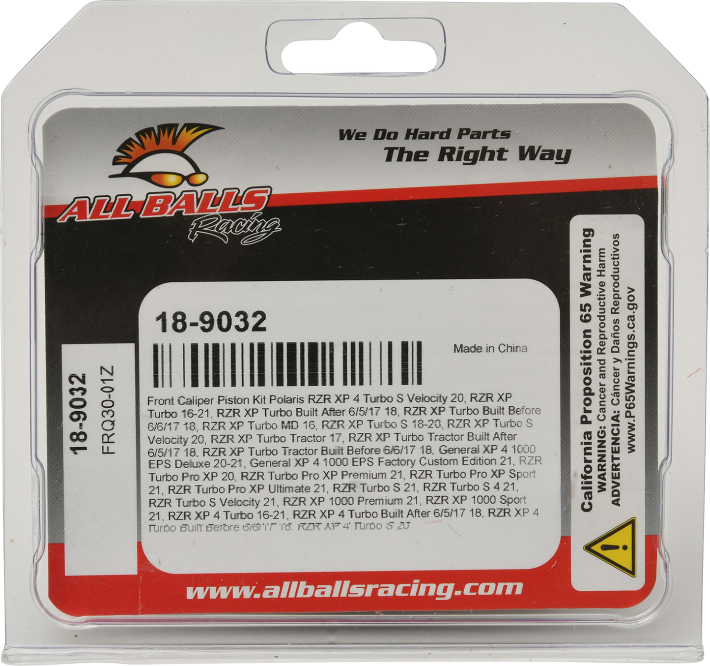 ALL BALLS Polaris Brake Caliper Piston 18-9032