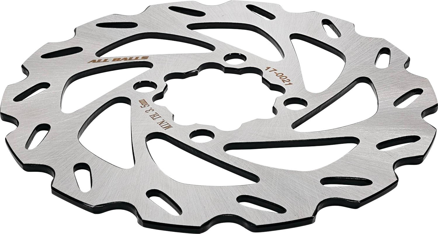 ALL BALLS Yamaha 18-0021 Brake Rotor - High-Performance Cooling and Corrosion Resistance