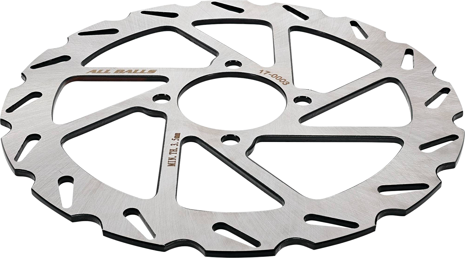 ALL BALLS Yamaha 18-0003 Brake Rotor with Enhanced Cooling and Corrosion Resistance