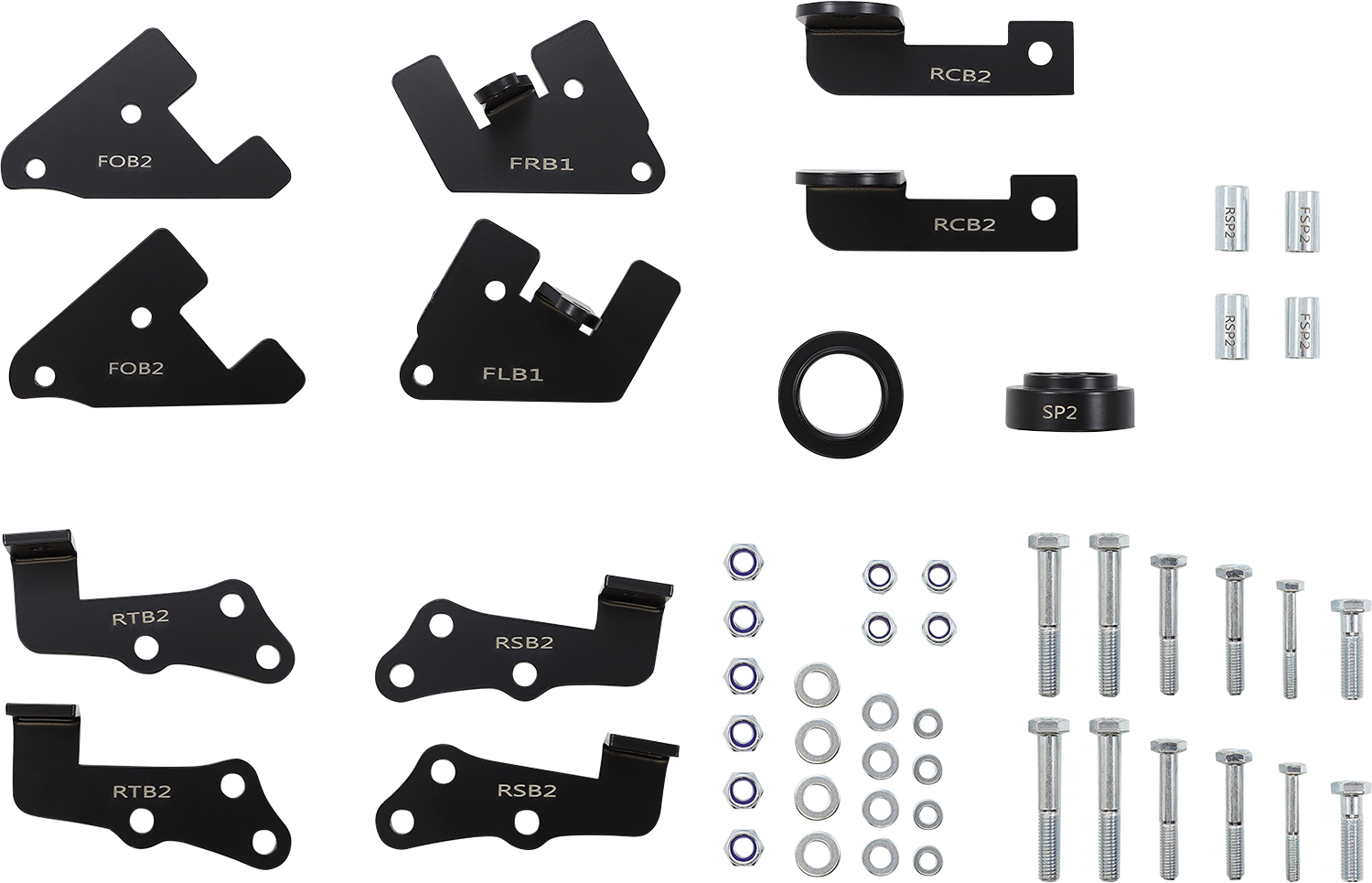 DEMON Lift Kit for Pioneer 700 PABL-4004HD - All Four Corner Vehicle Lift with Hardware