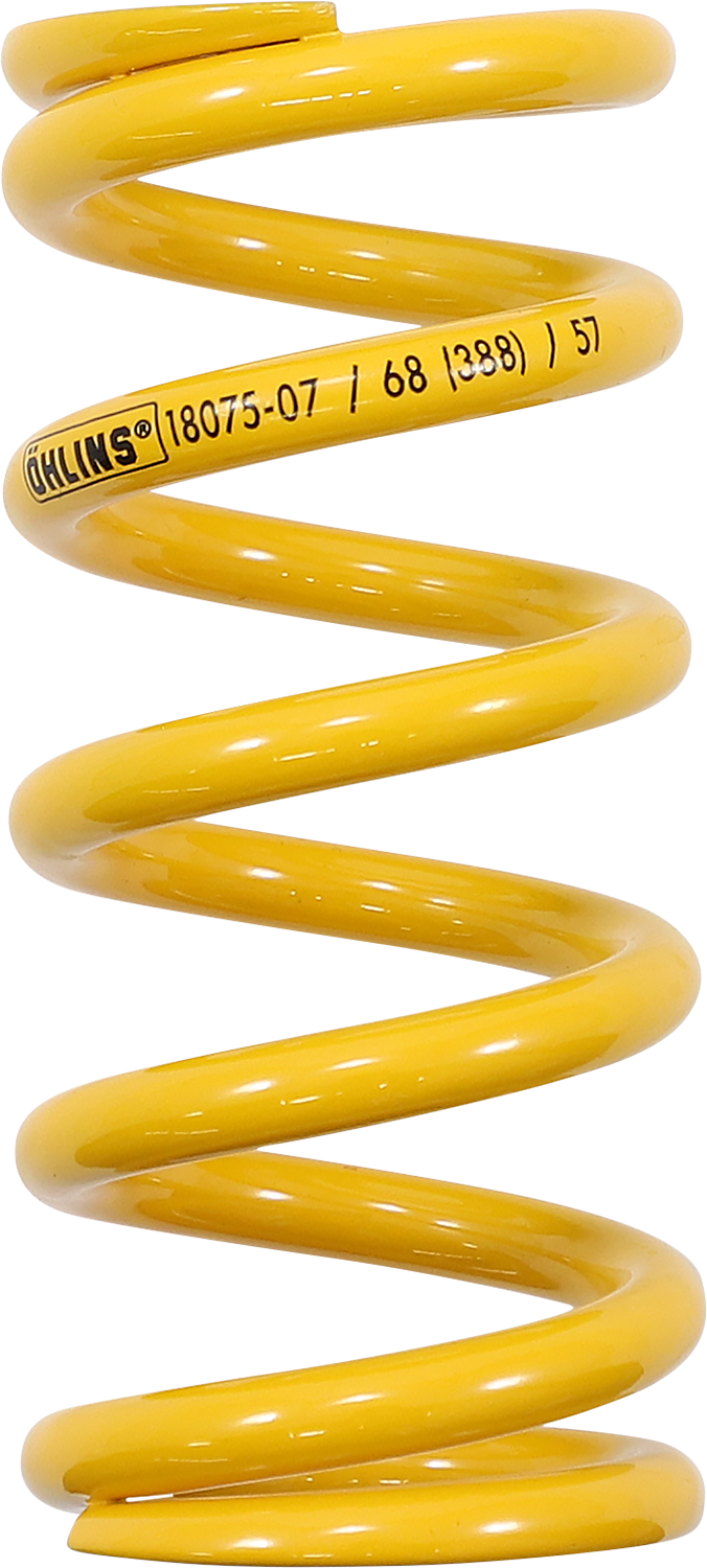 OHLINS-BICYCLE Shock Spring 388 lb Part Number 18075-07 for Mountain Bikes