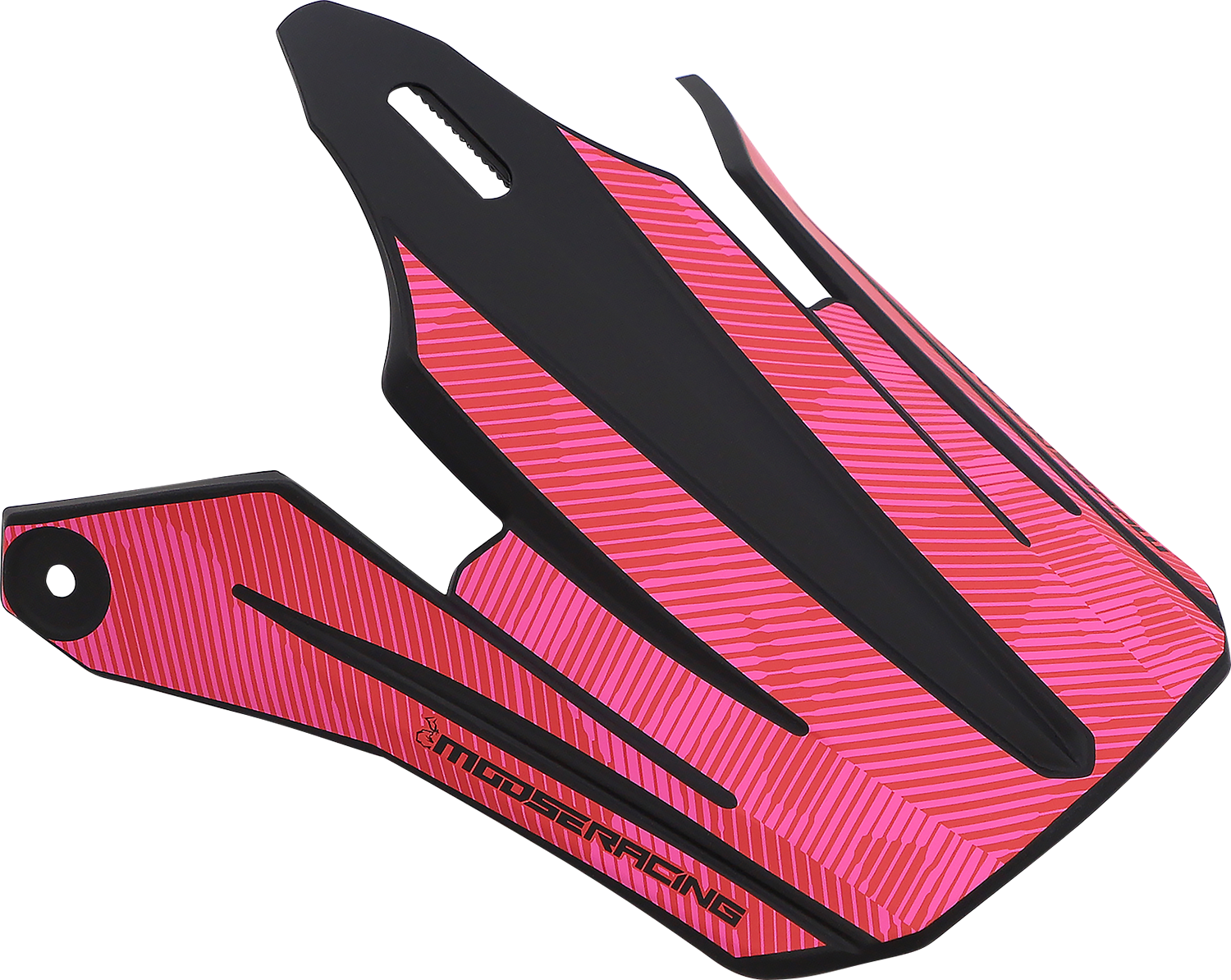 MOOSE OFFROAD Youth F.I. MIPS® Visor Kit - Agroid Camo Pink/Red (Part No. 0132-1598)